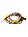 NOWY KABEL ZASILAJĄCY DELOCK MOLEX 4PIN NA 1xSATA 15PIN ŻEŃSKI 70CM 60138
