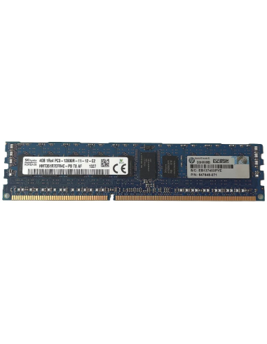 PAMIĘĆ RAM HP HYNIX 4GB 1Rx4 PC3-12800R ECC REG HMT351R7EFR4C-PB 647648-071