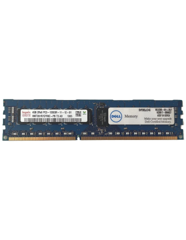 PAMIĘĆ DELL HYNIX 4GB 2Rx8 PC3-12800R ECC REG HMT351R7CFR8C-PB SNPD65JJC/4G