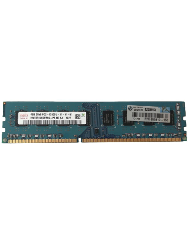 HP HYNIX 4GB 2Rx8 PC3-12800U NON ECC UDIMM HMT351U6CFR8C-PB 655410-150