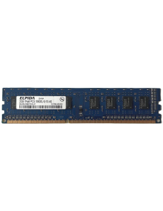 HP ELPIDA 2GB 1Rx8 PC3-10600U NON ECC UDIMM EBJ20UF8BCF0-DJ-F 497157-D88