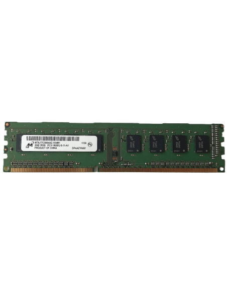 HP MICRON 2GB 1Rx8 PC3-10600U NON ECC UDIMM MT8JTF25664AZ-1G4M1 497157-D88