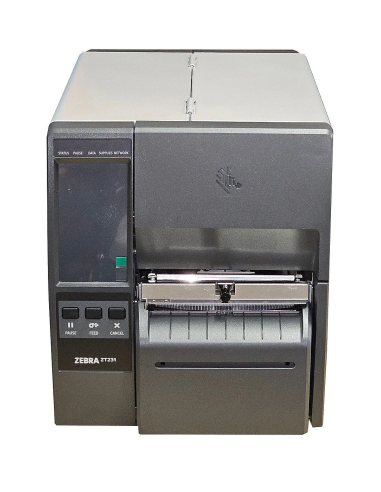 NOWA PRZEMYSŁOWA DRUKARKA ETYKIET ZEBRA ZT231 TERMICZNA RS-232 RJ-45 USB