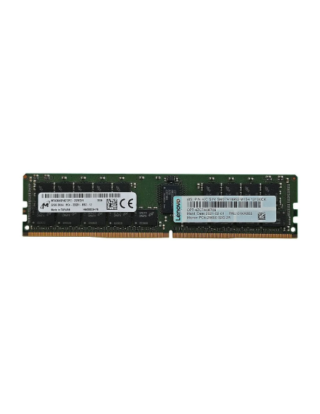 LENOVO MICRON 32GB 2Rx4 PC4-2933Y DDR4 ECC REG MTA36ASF4G72PZ-2G9E2VI 01KR3