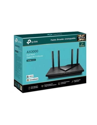 NOWY ROUTER TP-LINK ARCHER AX3000 AX55 WiFi 6 1xWAN 4xLAN 2402Mbps 1xUSB