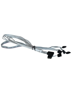 KABEL SUPERMICRO MINISAS SFF-8087 KĄTOWY NA 4xSATA 55CM CBL-SAST-0880