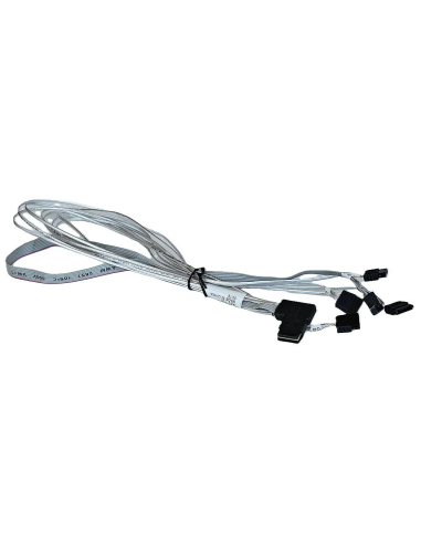KABEL SUPERMICRO MINISAS SFF-8087 KĄTOWY NA 4xSATA 55CM CBL-SAST-0880