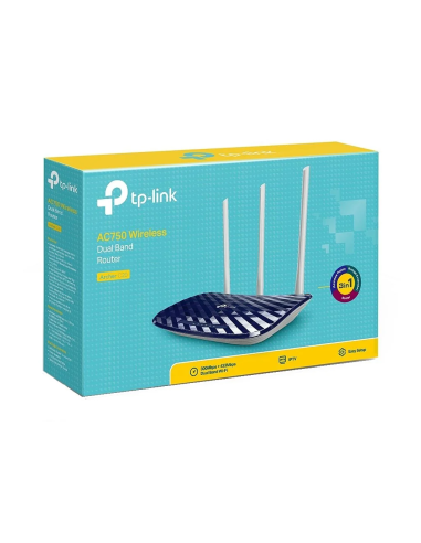 NOWY ROUTER TP-LINK ARCHER AC750 C20 WiFi 5 DUAL BAND 1xWAN 4xLAN 733Mbps