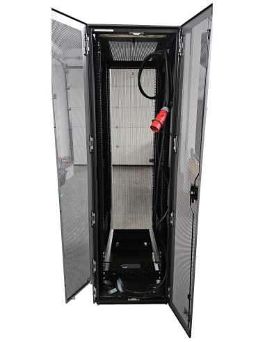 SZAFA RACK SERWEROWA HP 19'' 42U 600x1000 2xSIŁA 32A 5PIN 2xPDU ZŁOŻONA