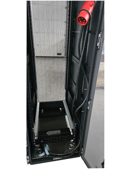 SZAFA RACK SERWEROWA HP 19'' 42U 600x1000 2xSIŁA 32A 5PIN 2xPDU ZŁOŻONA