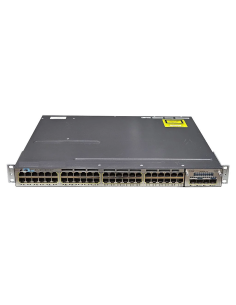 SWITCH CISCO WS-C3750X-48P-S 48x1GB PoE+ 2x10GB SFP+ 1xPSU 2xSFP USZY