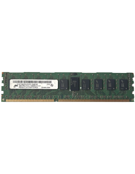 HP MICRON 4GB 1Rx4 PC3L-10600R ECC REG MT18KSF51272PZ-1G4M1HE 647647-071