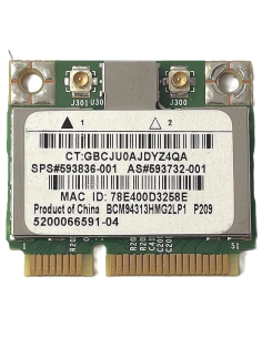 KARTA WiFi HP BROADCOM 4313AGN 2.4GHz BCM94313HMG2LP1 593836-001