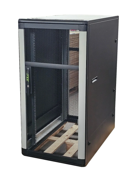 NOWA SZAFA RACK PREMIUM ENOC 24U 19'' 600x1000MM KLUCZYKI ZŁOŻONA