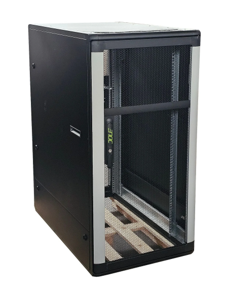 NOWA SZAFA RACK PREMIUM ENOC 24U 19'' 600x1000MM KLUCZYKI ZŁOŻONA