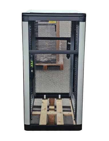 NOWA SZAFA RACK PREMIUM ENOC 24U 19'' 600x1000MM KLUCZYKI ZŁOŻONA