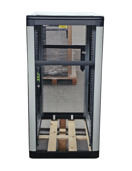 NOWA SZAFA RACK PREMIUM ENOC 24U 19'' 600x1000MM KLUCZYKI ZŁOŻONA