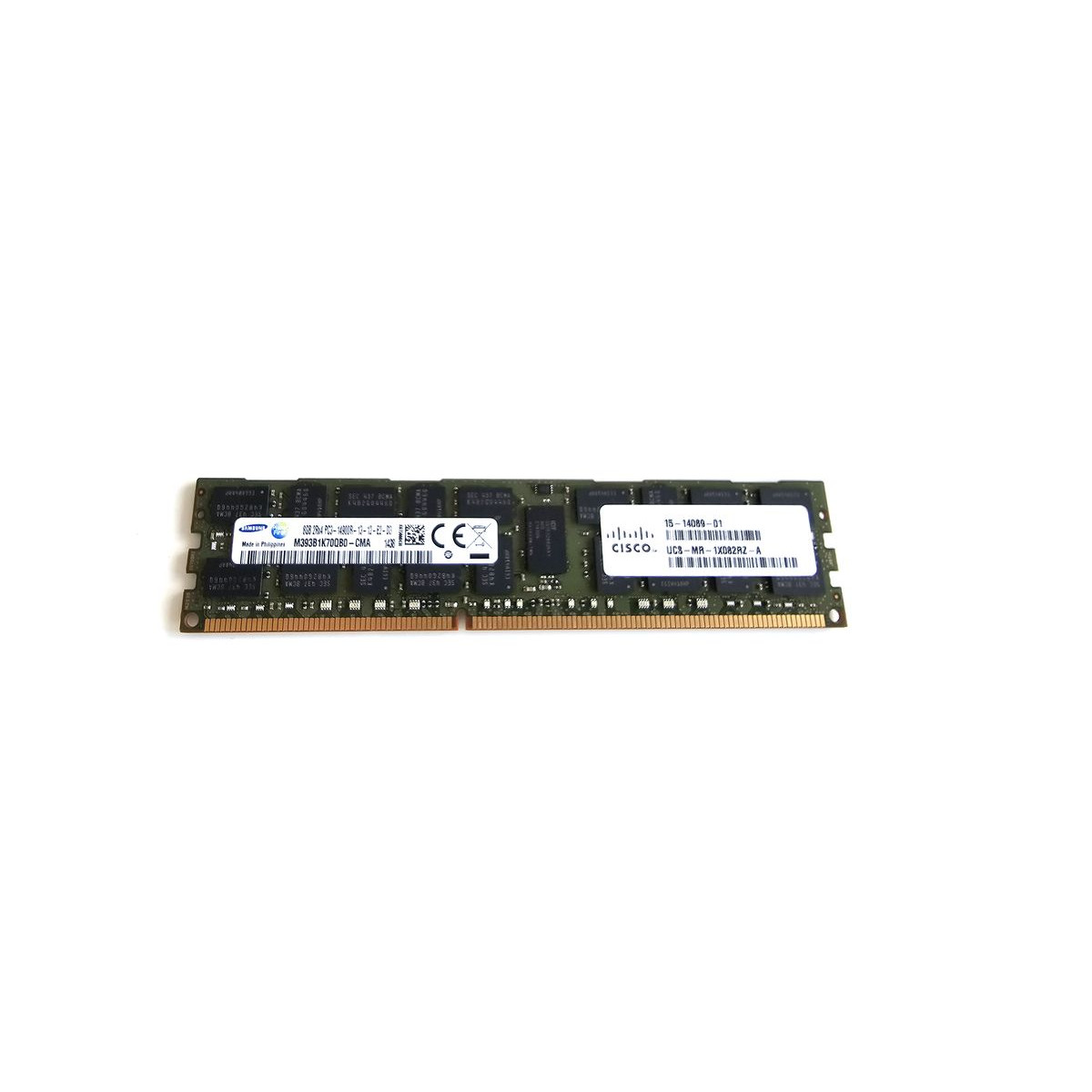 CISCO SAMSUNG 8GB 2Rx4 PC3-14900R ECC REG 15-14069