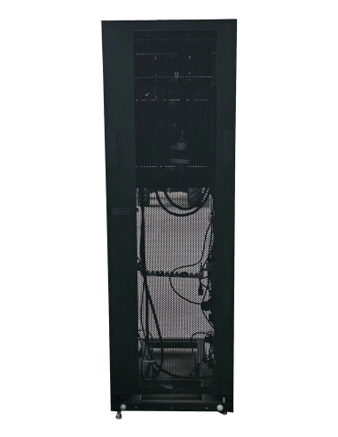 SZAFA RACK SERWEROWA EMC 19'' 40U 600x1000 KLUCZE 4xPDU 2xSIŁA 3PIN ZŁOŻONA