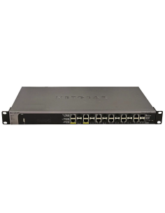 SWITCH NETGEAR GSM7212F 12x1GB RJ-45 4xPoE+ 12xSFP COMBO L2 VLAN USZY