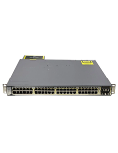 SWITCH CISCO WS-C3750E-48PD-SF 48x1GB PoE 2xPORT X2 10GB VLAN USZY