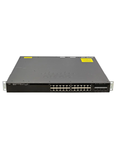 SWITCH CISCO WS-C3650-24PD-L 24x1GB POE+ 2xSFP 2x10GB SFP+ 1xPSU VLAN