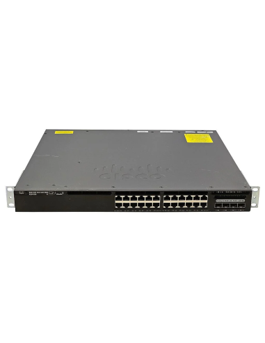 SWITCH CISCO WS-C3650-24PD-L 24x1GB POE+ 2xSFP 2x10GB SFP+ 1xPSU VLAN