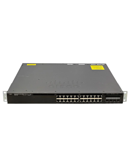 SWITCH CISCO WS-C3650-24PD-L 24x1GB POE+ 2xSFP 2x10GB SFP+ 1xPSU VLAN
