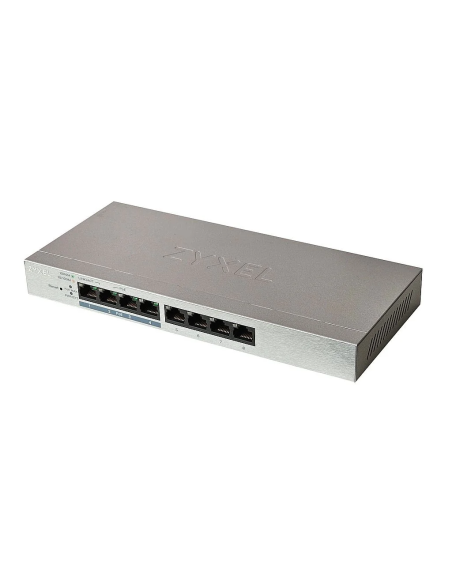 ZARZĄDZALNY SWITCH ZYXEL GS1200-8HP v2 8x1GB 4xPoE+ VLAN ZASILACZ