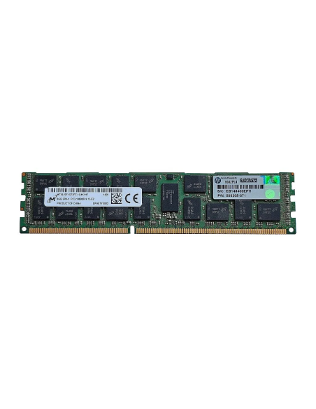 HP MICRON 8GB 2Rx4 PC3-10600R ECC REG MT36JSF1G72PZ-1G4K1HF 500205-071
