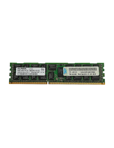 ELPIDA IBM 8GB PC3L-10600R ECC REG 47J0136 49Y1415 EBJ81FR4ECFA-DJ
