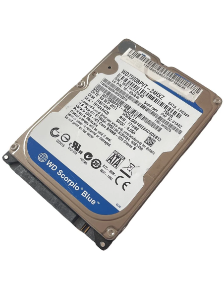 DYSK WD LENOVO 750GB SATA 3G 5.4K 2,5 WD7500BPVT-24HXZ 54Y8375