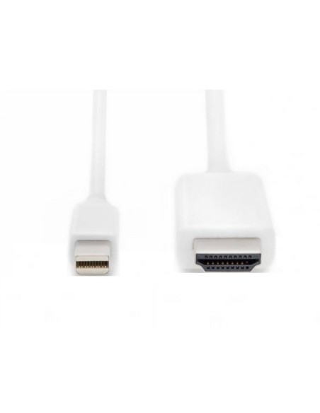 NOWY KABEL DIGITUS 1xMINI DISPLAYPORT NA 1xHDMI TYP A 2M 4K 60Hz AK-340304