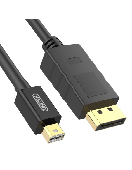 NOWY KABEL UNITEK DISPLAYPORT NA MINI-DISPLAYPORT 3M Y-C612BK