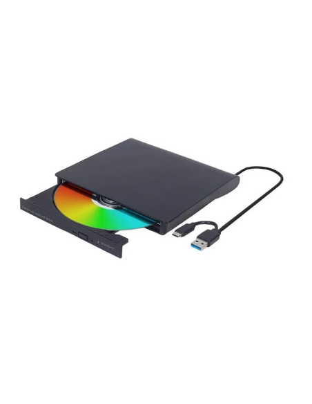 NOWY ZEWNĘTRZNY NAPĘD OPTYCZNY GEMBIRD USB 3.1 DVD/CD WIN10 WIN11