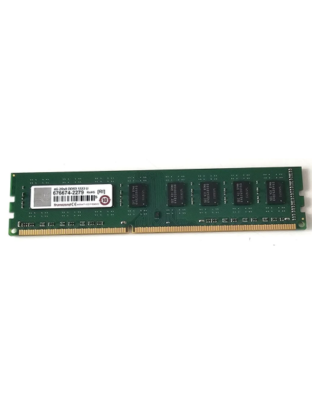 PAMIEC TRANSCEND 4GB 2RX8 DDR3 1333MHz CL9 UNBUFFERED DIMM 676674-2279