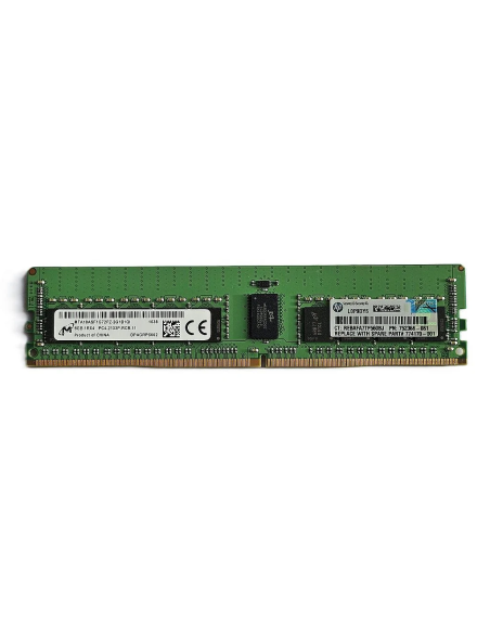 HP MICRON 8GB 1Rx4 PC4-2133P ECC REG MTA18ASF1G72PZ-2G1B1QI 752368-081