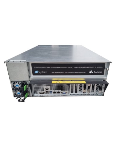iXsystems TrueNAS M50 10-CORE SILVER 128GB NA 24x3,5 HDD 2x32GB 2x40GB QSFP