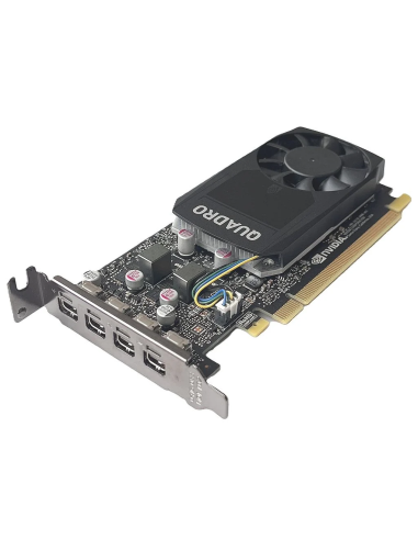 KARTA GRAFICZNA DELL QUADRO P1000 4GB DDR5 4xMINI DISPLAYPORT LOW 0R27V4