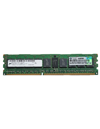 HP MICRON 8GB 1Rx4 PC3-12800R ECC REG 647651-081 MT18JSF1G72PZ-1G6D1HE