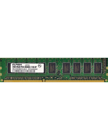 PAMIĘĆ ELPIDA 2GB 2Rx8 PC3-85000E ECC UDIMM EBJ21EE8BAFA-AE-E
