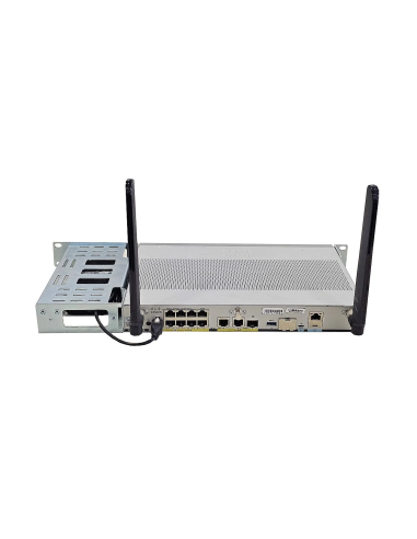 ROUTER CISCO ISR C1111-8PLTEEAWE 8x1GB 4xPoE 1xSFP WiFi5 1673Mbps ZASILACZ