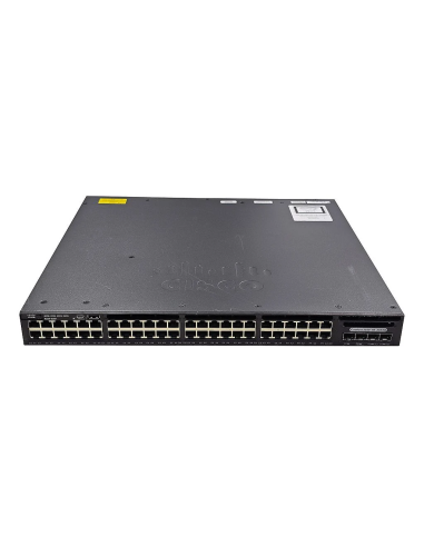 SWITCH CISCO WS-C3650-48TD-S 48x1GB 2xSFP 2x10GB SFP+ 2xPSU 250W VLAN USZY