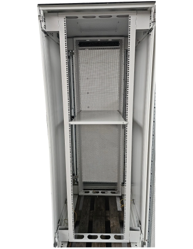 SZAFA RACK SERWEROWA RITTAL 19' 42U 800x1000 1xKLUCZ 1xPÓŁKA ZŁOŻONA