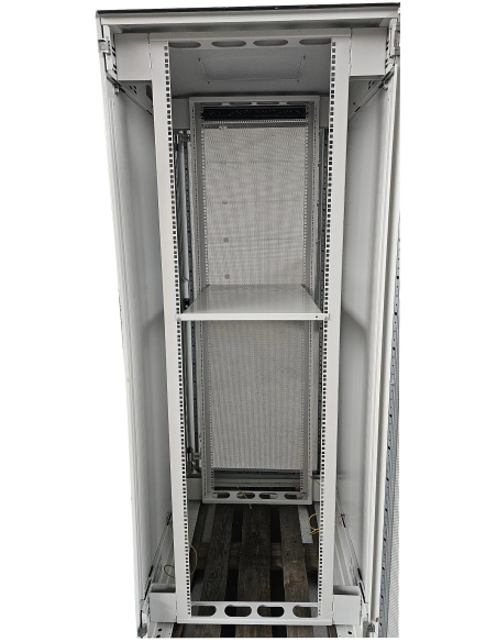 SZAFA RACK SERWEROWA RITTAL 19' 42U 800x1000 1xKLUCZ 1xPÓŁKA ZŁOŻONA