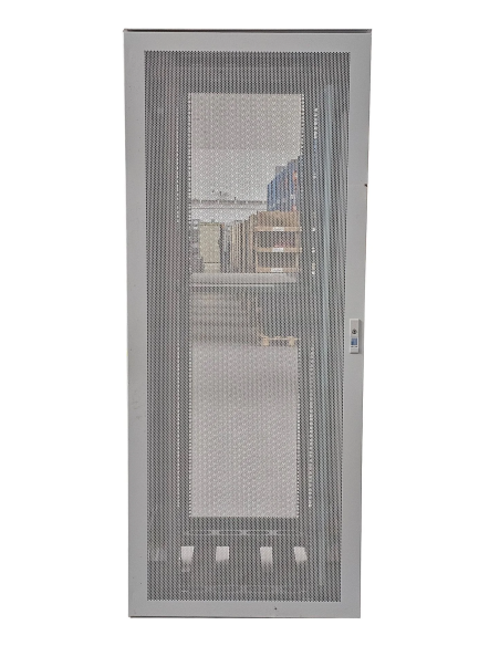 SZAFA RACK SERWEROWA RITTAL 19' 42U 800x1000 1xKLUCZ 1xPÓŁKA ZŁOŻONA