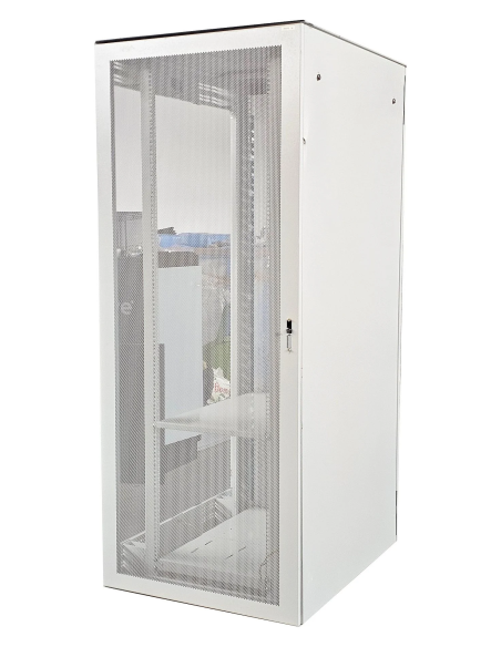 SZAFA RACK SERWEROWA RITTAL 19' 42U 800x1000 1xKLUCZ 2xPÓŁKA ZŁOŻONA