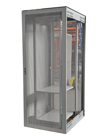 SZAFA RACK SERWEROWA RITTAL 19' 42U 800x1000 1xKLUCZ 2xPÓŁKA ZŁOŻONA