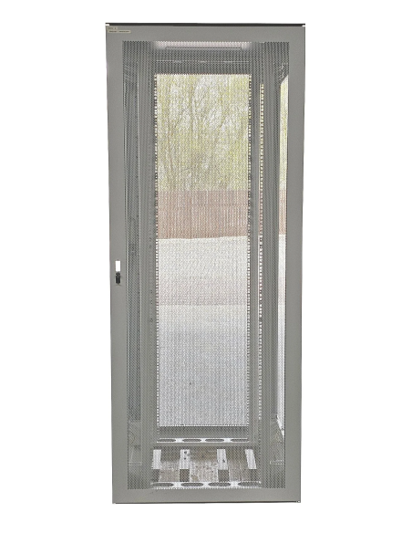 SZAFA RACK SERWEROWA RITTAL 19' 42U 800x1000 1xKLUCZ DRZWI PERFOR ZŁOŻONA
