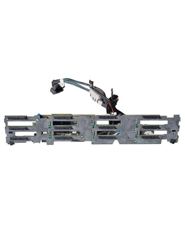 BACKPLANE BOARD 12x3,5 SAS SATA DELL DR400 R510 S822 KABLE 0Y776M